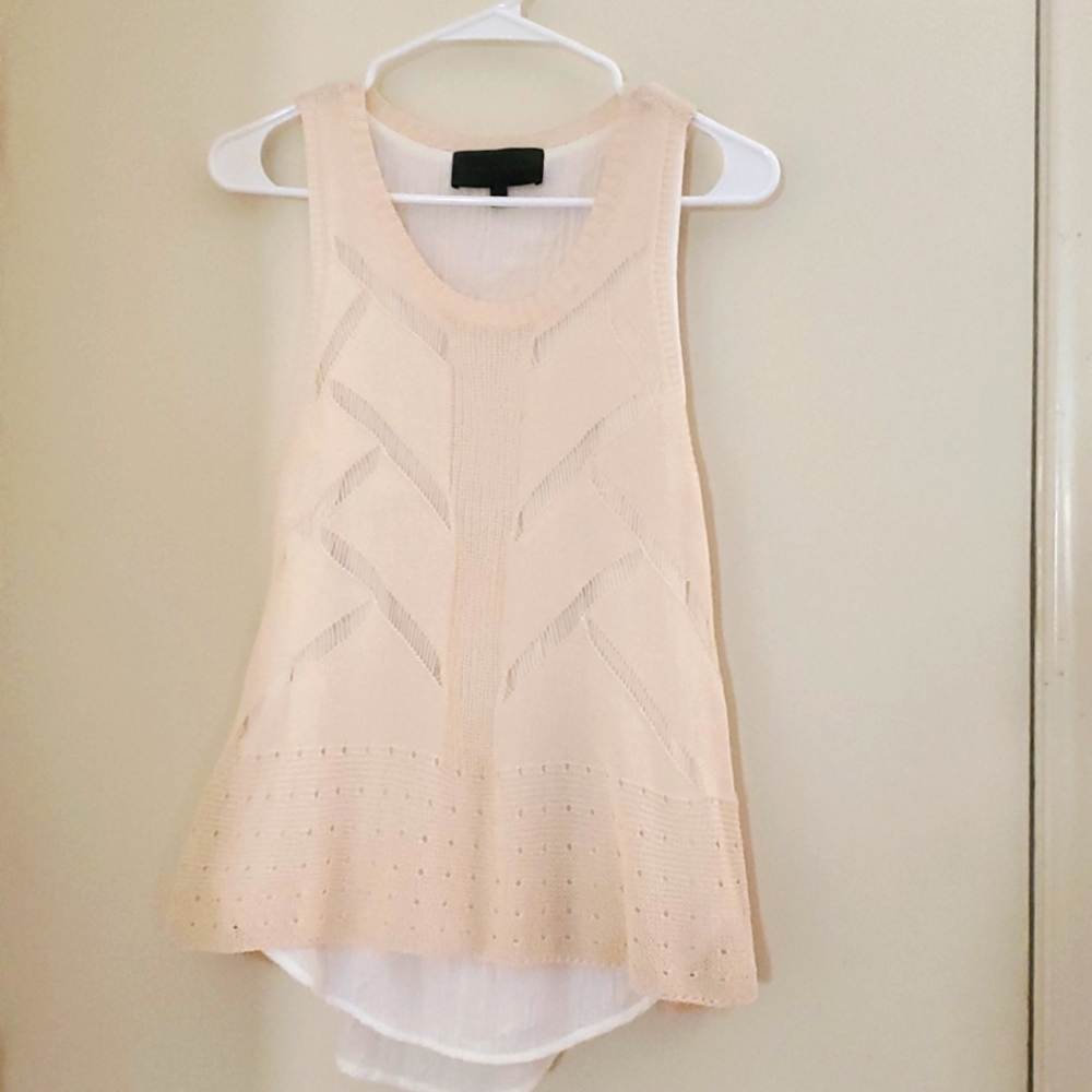 Sunday in Brooklyn for Anthropologie Sweater Tank